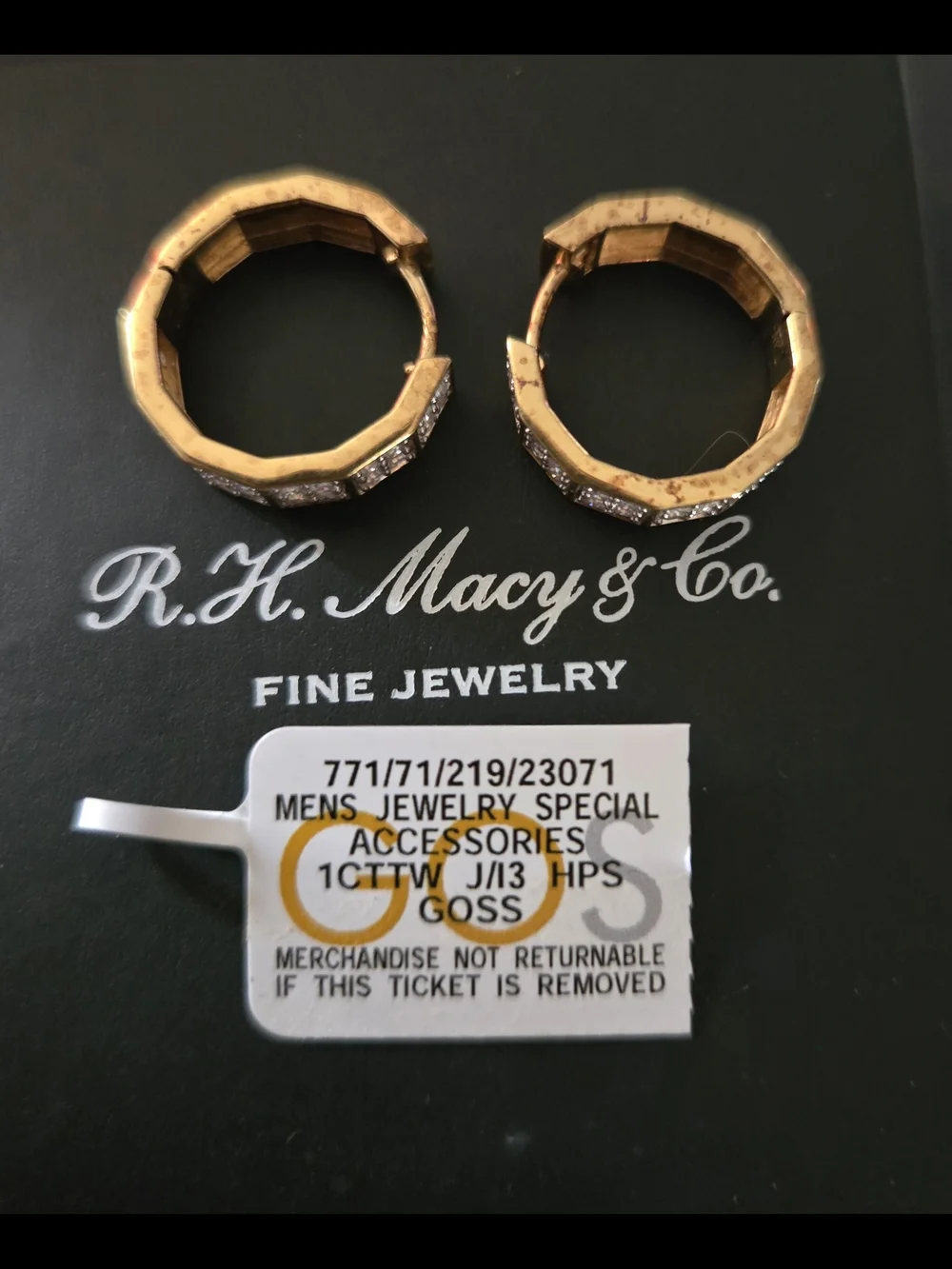 Macys elegant gold